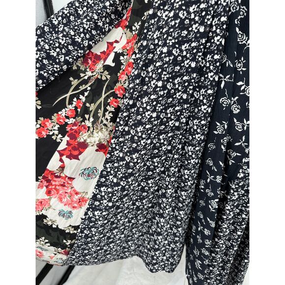 Rag & Bone Londar Midi Dress in‎ Black Floral XS - Picture 11 of 11